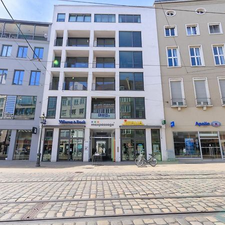 Global Living - Design Apartment I Rathausplatz I Beamer I Ac I Kitchen I Augsburg Exterior foto